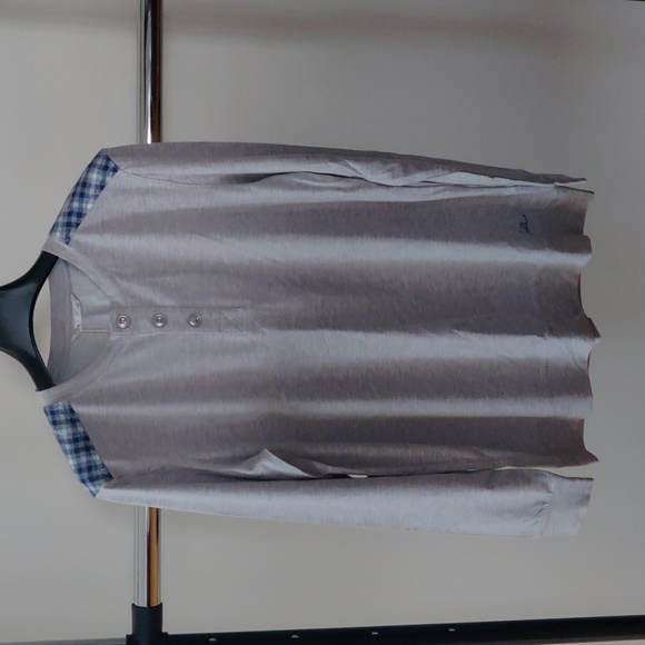 Grey Long Sleeve PJ Shirt - Picture 2 of 4